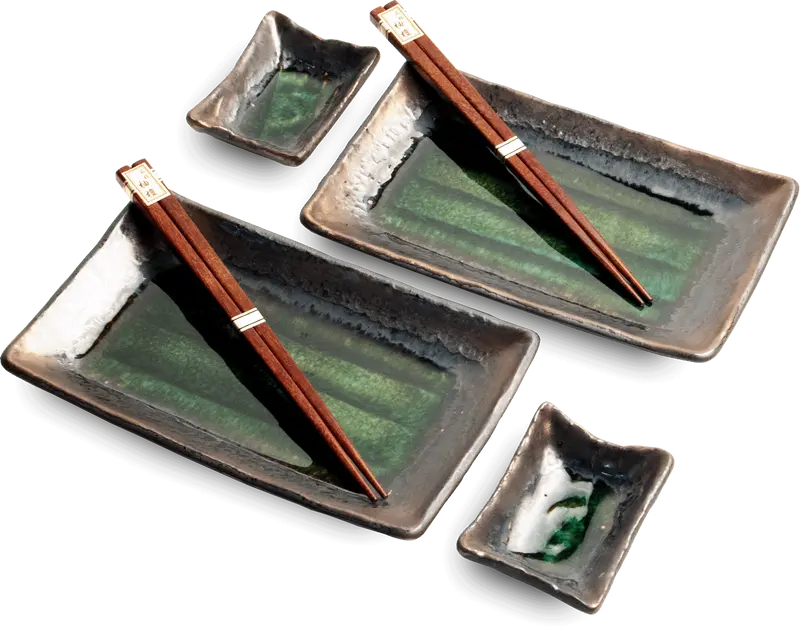 Sushiset, 22x12,5 cm. Storlek