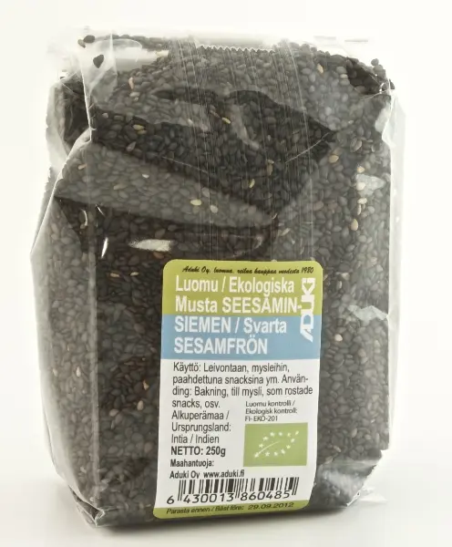 Svarta sesamfrön, 250 g