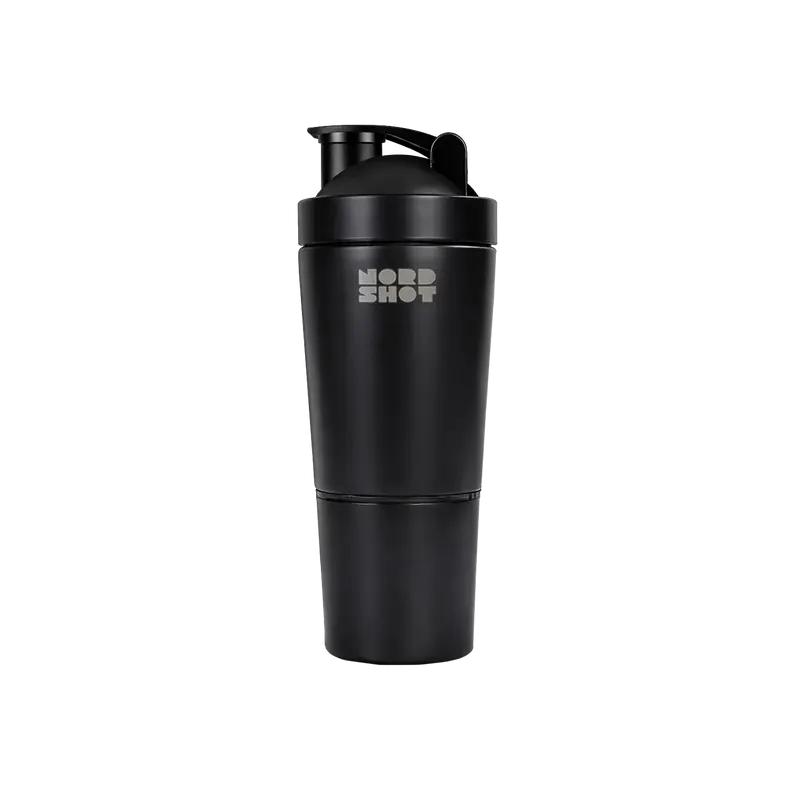 SYNTRA™ Protein Shaker 590 ml – Rostfritt Stål | Nord Shot