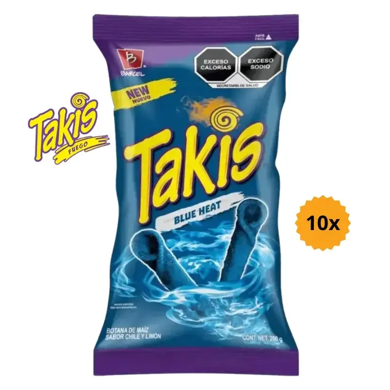 Takis Blue Heat 10st x 65g
