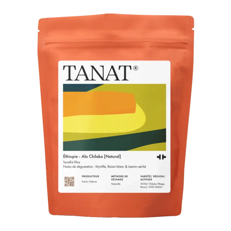 Tanat - Etiopien Alo Chilaka Natural - Brygg - 200g