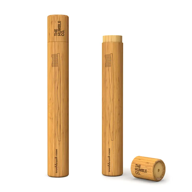 Tandborstfodral i bambu