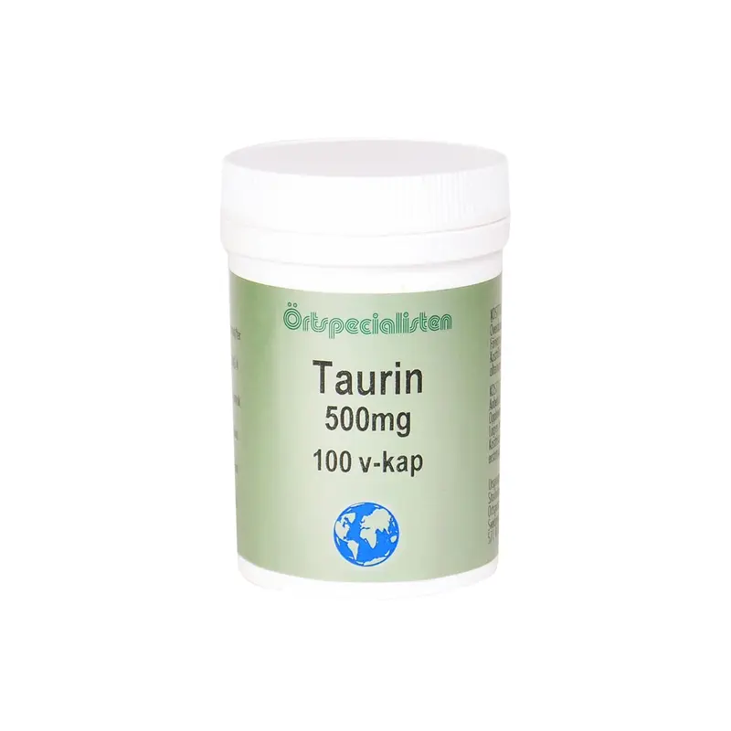 Taurin 500mg, 100 kap