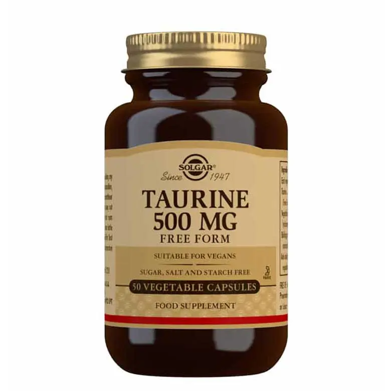 Taurine, 50 vegetabiliska kapslar