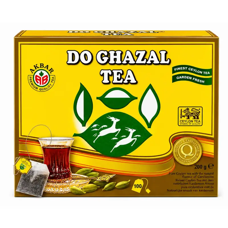 Te Do Ghazal Kardemumma Gul 200g