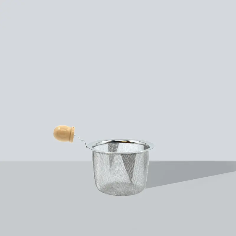 Tea Strainer - Wooden Handle