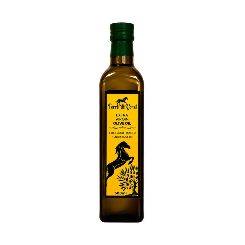 Terre De Corial Extra Virgin Olivolja – 500 ml av ren, tunisisk kvalitet!