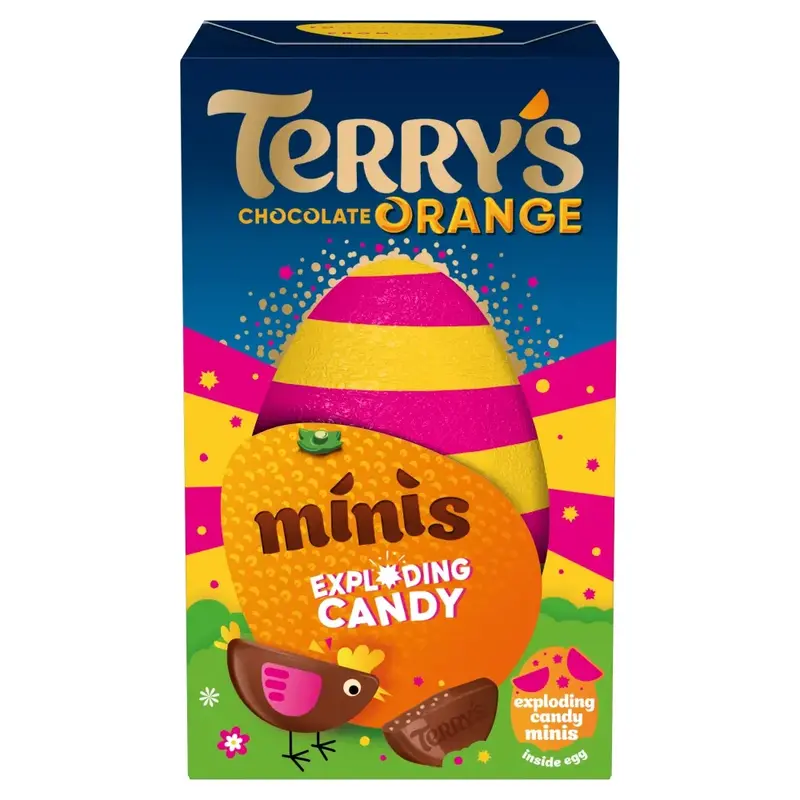 TERRYS EXPLODING CANDY EASTER EGG 91G