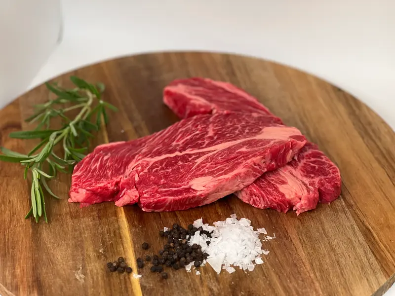 Texasbiff av högrevskärna