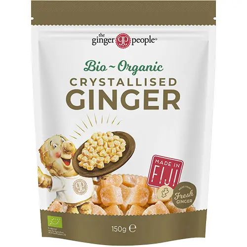 The Ginger People Ingefær kandiseret Ekologisk | 150 g