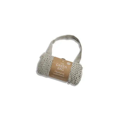 The Green Bag Handlenät av Økologisk Bomull | Grå