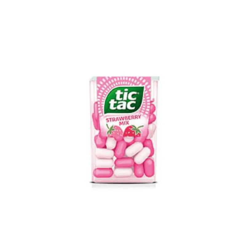 Tic Tac Strawberry Mix 12 X 18g