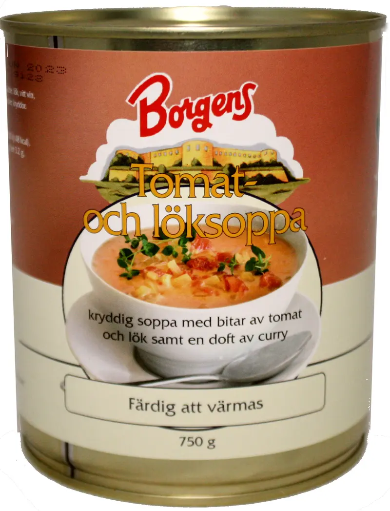 Tomat & löksoppa