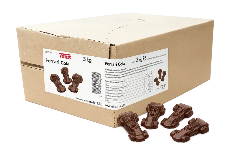 Toms Ferrari Cola 3kg Storpack Lösvikt