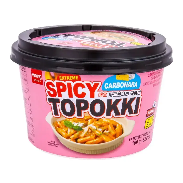 Topokki Carbonara Extra stark