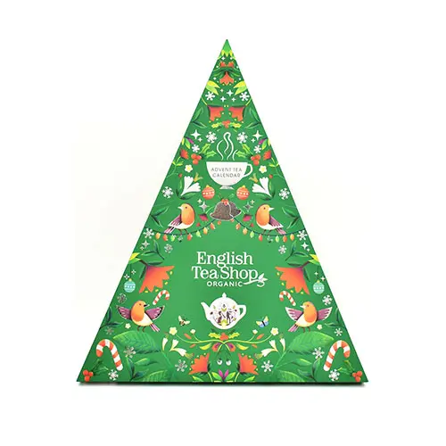 Triangular tekalender grön Eko