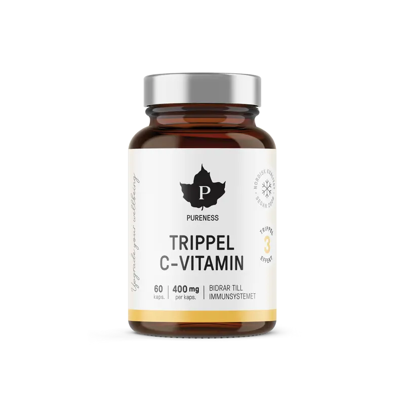 Trippel C-vitamin - 60 kapslar