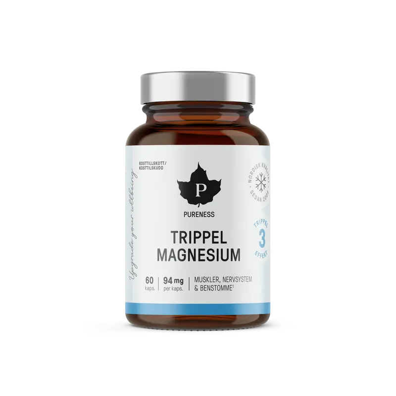 Trippel Magnesium - 120 kapslar