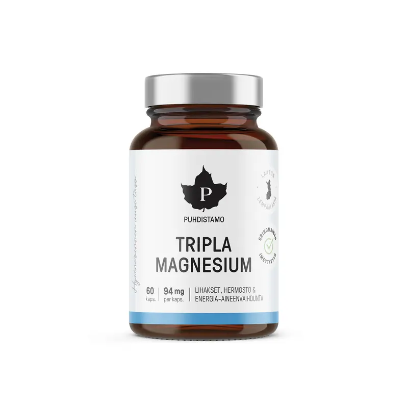 Trippel Magnesium, 60 kaps