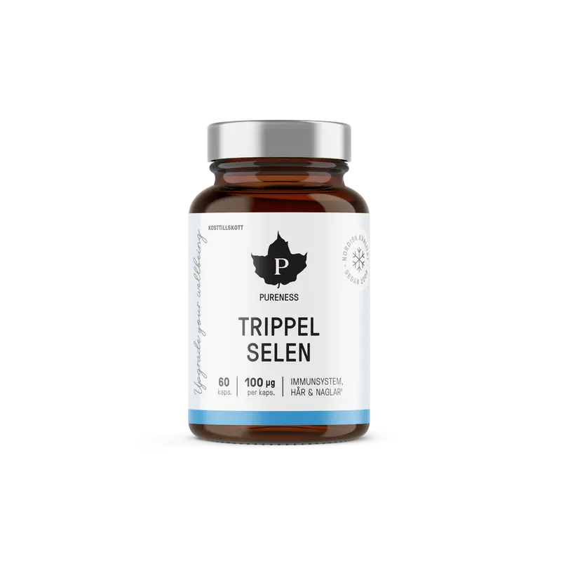 Trippel Selen - 60 kapslar