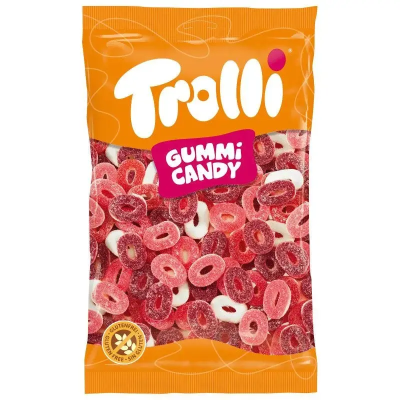 Trolli Red Fruits Mini Rings 1kg