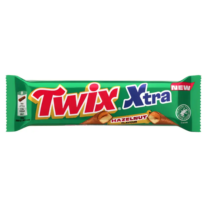 Twix Hazelnut Xtra 2-Pack 24 X 75 G