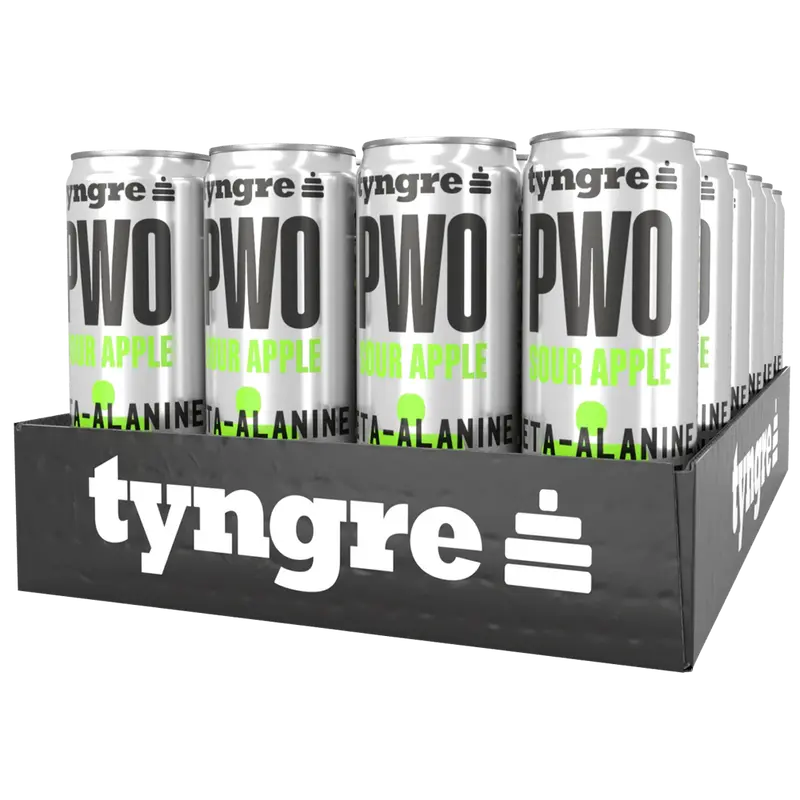 Tyngre PWO Sour Apple - 24x250ml. (inkl. SE pant)