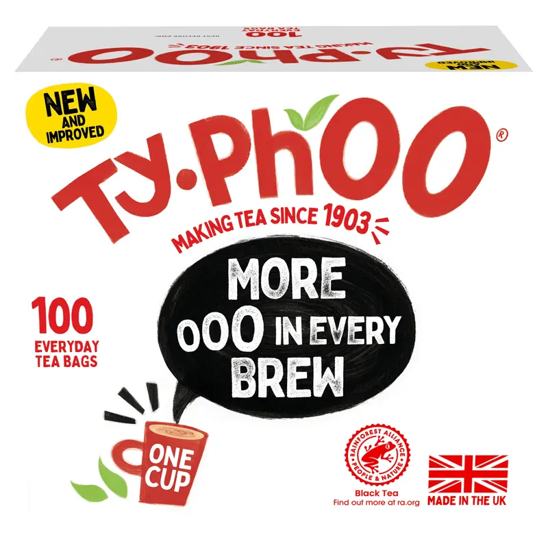 TYPHOO 100 TEABAGS 200G