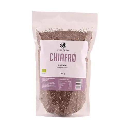Unikfood Chiafrön Ekologisk | 1 kg