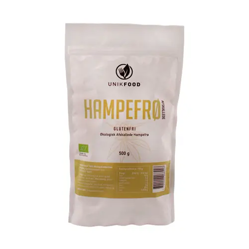 Unikfood Hampfrö Skalade Ekologisk | 500 g
