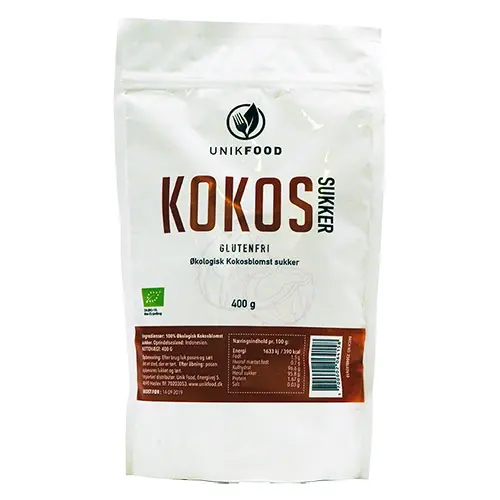Unikfood Kokosblomsocker Ekologisk | 400 g