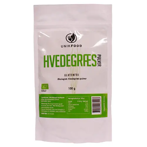 Unikfood Vetegräs Pulver Eko | 100 g