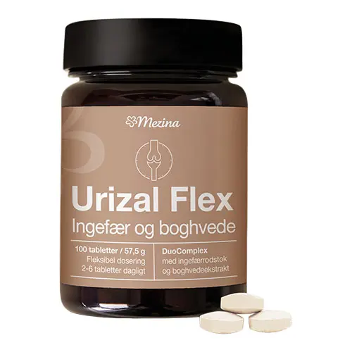 Urizal Flex Ingefær från | 100 tabletter