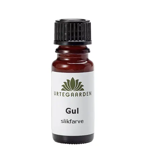 Urtegaarden Gul Godisfärg | 10 ml