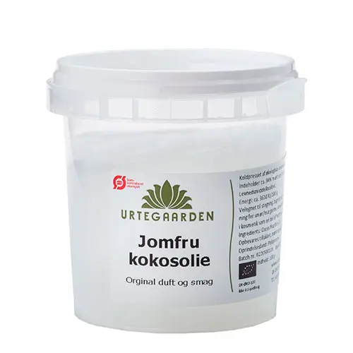 Urtegaarden Kokosolja Jungfru Ekologisk | 100 g