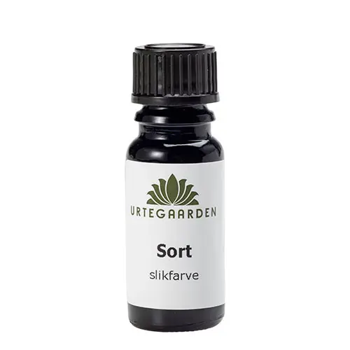 Urtegaarden Svart Godisfärg | 10 ml
