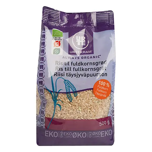 Urtekram Grötris Fullkorn EKO | 500 g