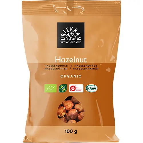 Urtekram Hasselnötter Ekologisk | 100 g