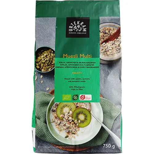 Urtekram Multi Havremüsli Ekologisk | 750 g