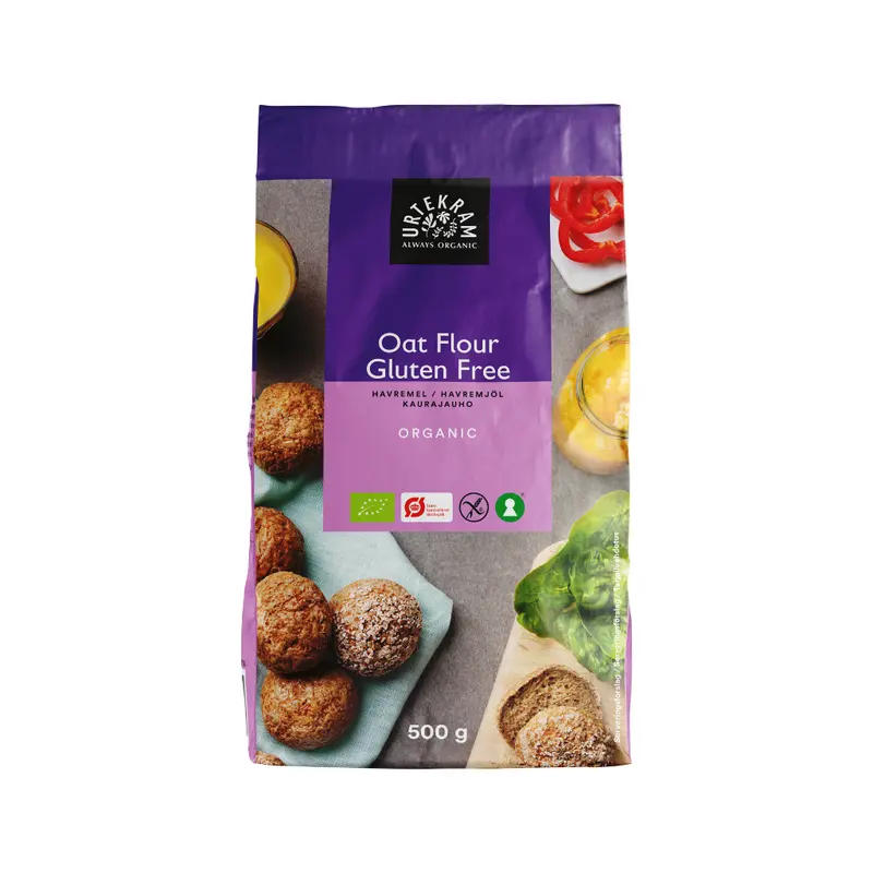 Urtekram Oat Flour Glutenfri 500g