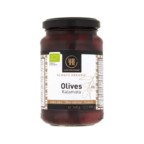 Urtekram Oliver Kalamata Utan Kärnor Ekologisk | 340 g