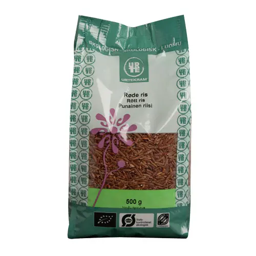 Urtekram Rött Ris Ekologisk | 500 g