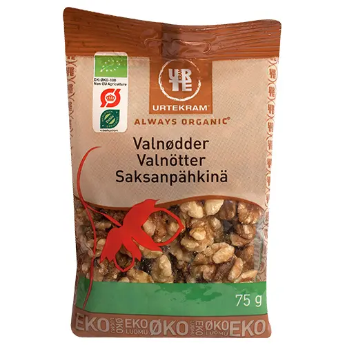 Urtekram Valnötskärnor Ekologisk | 75 g