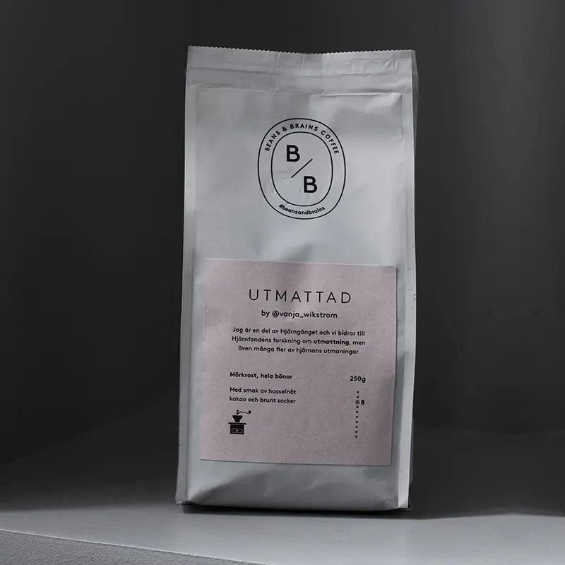 UTMATTAD kaffe mörkrost - hela bönor