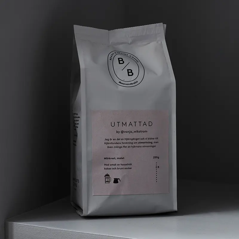 UTMATTAD kaffe mörkrost - malet