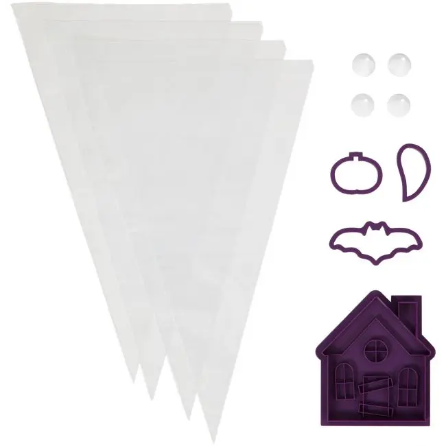 Utstickare kit Spökhus Halloween Wilton