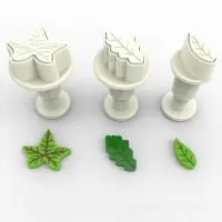 Utstickare Löv 3-pack Dekofee