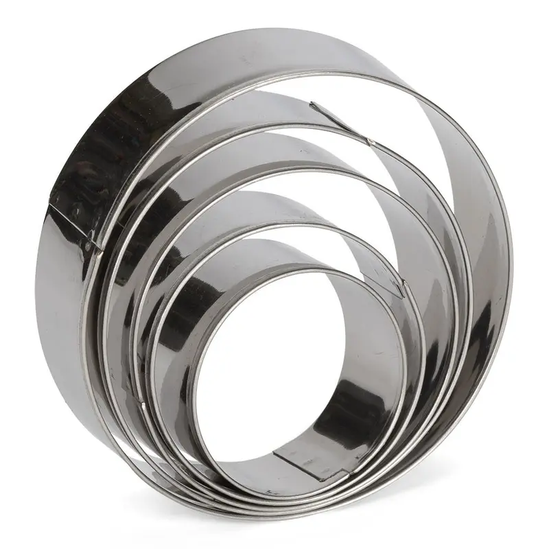 Utstickare pepparkaksform Cirkel 5-pack Patisse