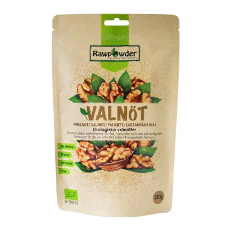 Valnötter, 250g ekologisk