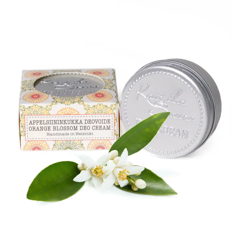 Vegan Deo Kräm Apelsinblomma resestorlek, 35 g